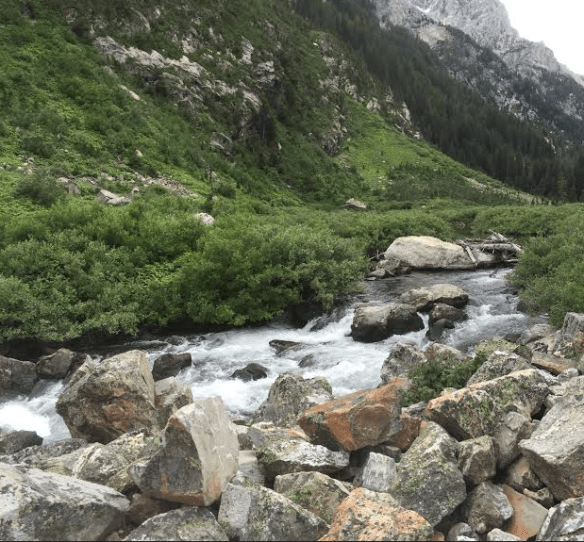 From Cascade Canyon, Grand Tetons