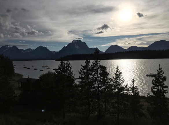 View from Signal Lodge, Grand Tetons