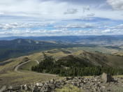 From Mt Washburn, Yellowstone