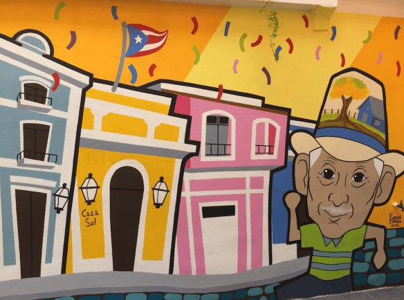 Mural in Old San Juan