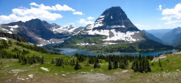 Hidden Lake and Bear Mountain, Glacier National Park